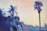 Jam Dipper, 12 x 18 Inch, Acrylic on Canvas, Landscape Painting, AC-JMD-001